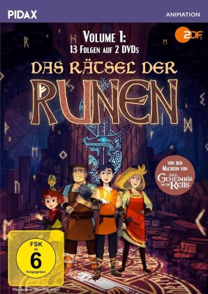 Das Rätsel der Runen - Vol. 1 (Pidax Animation, New Edition, 2 DVDs)