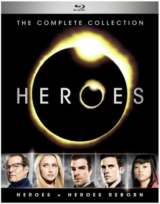 Heroes - The Complete Collection: Heroes + Heroes Reborn (21 Blu-ray)