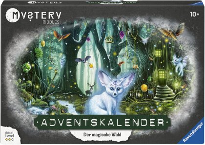 Adventskalender Mystery, d - Der magische Wald, 24 Rätsel,