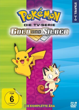 Pokémon - Die TV-Serie - Gold und Silber: Staffel 3-5 (20 DVD)