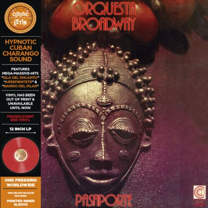 Orquesta Broadway - Pasaporte (2024 Reissue, Édition Deluxe, Édition Limitée, Version Remasterisée, Red Vinyl, LP)