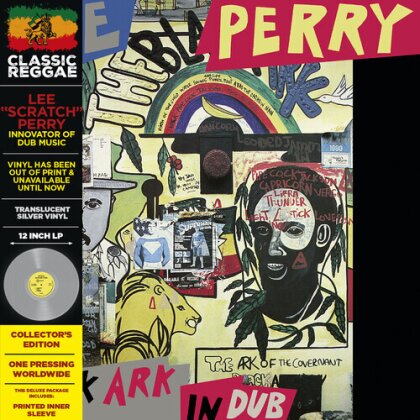 Lee Scratch Perry - Black Ark In Dub (2024 Reissue, Culture Factory, Édition Deluxe, Édition Limitée, Version Remasterisée, Silver Vinyl, LP)