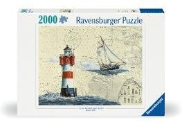 Ravensburger Puzzle 12000804 - Romantischer Leuchtturm - 2000 Teile Puzzle für Erwachsene ab 14 Jahren