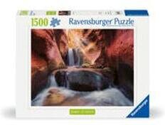 Ravensburger Puzzle 12000801 - Der Wasserfall im Red Canyon - 1500 Teile Puzzle für Erwachsene ab 14 Jahren