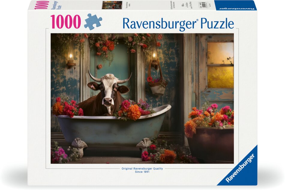 The cow in the bathtub