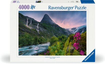 Ravensburger Puzzle 12000811 - Atemberaubende Bergstimmung - 4000 Teile Puzzle für Erwachsene ab 14 Jahren