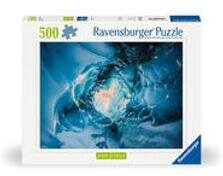 Ravensburger Puzzle 12000778 - Im Auge des Gletschers - 500 Teile Puzzle für Erwachsene ab 12 Jahren