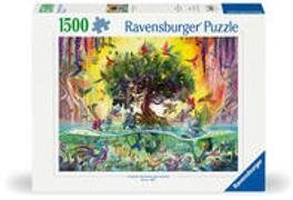 Ravensburger Puzzle 12000798 - Das Einhorn aus dem See und seine Freunde - 1500 Teile Puzzle für Erwachsene und Kinder ab 14 Jahren