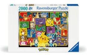 Ravensburger Puzzle 12001130 - Leuchtende Pokémon - 2000 Teile Pokémon Puzzle für Erwachsene und Kinder ab 14 Jahren