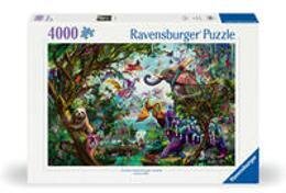 Ravensburger Puzzle 12000812 - Die Drachen der Tropen - 4000 Teile Puzzle für Erwachsene ab 14 Jahren