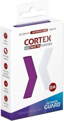 Protèges Cartes 60 pièces - Cortex - Japonais - Violet Matte