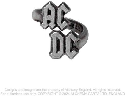 AC/DC: Logo - Ring (Size N/Q)