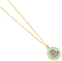 Pusheen The Cat: Blue Pizza - Necklace