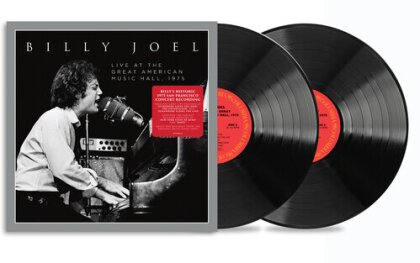 Billy Joel - Live at the Great American Music Hall - 1975 (2024 Reissue, Sony, 2 LPs)
