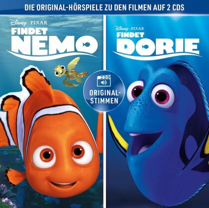 Findet Nemo - Findet Nemo/Findet Dorie (Hörspiele) (2 CDs)
