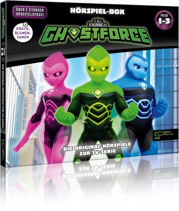 Ghostforce - Hörspiel-Box,Folge 1-3 (3 CDs)