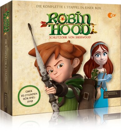 Robin Hood - Schlitzohr Von Sherwood - Staffelbox 1 (Folge 1-52) (13 CDs)