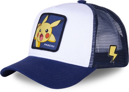 Casquette Trucker - Pikachu Prêt (Bleu/Blanc) - Pokémon - U - Taille U