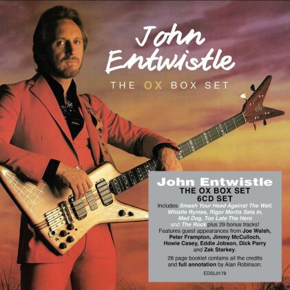 John Entwistle (The Who) - The Ox Box Set (2024 Reissue, Demon Records, 6 CD)