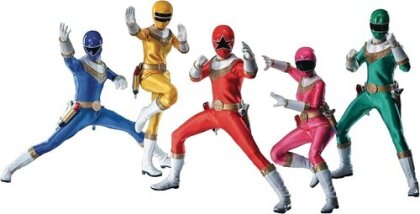 Threezero - Power Rangers Zeo Figzero Zeo Rangers Af Set