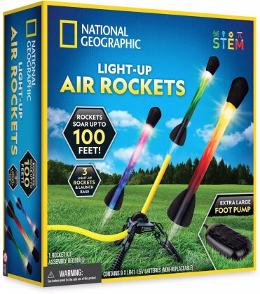 National Geographic - Light-Up Air Rockets