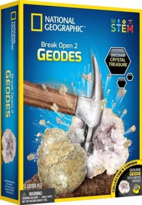 National Geographic - Break Open 2 Real Geodes
