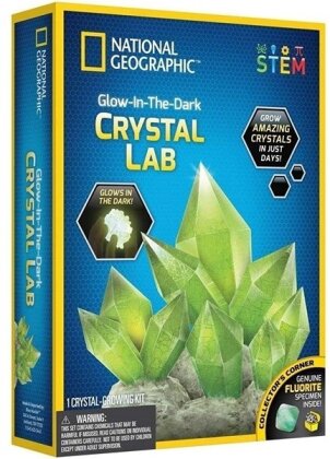 National Geographic - Green Glow In The Dark Crystal Growing Lab