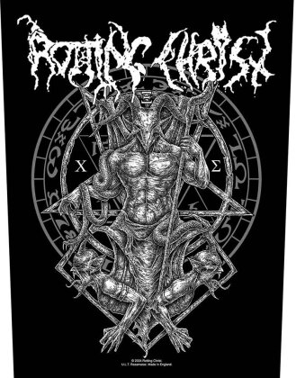 Rotting Christ Back Patch - Hellenic Black Metal