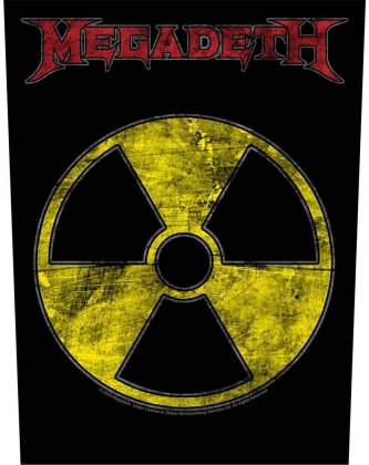 Megadeth Back Patch - Radioactive