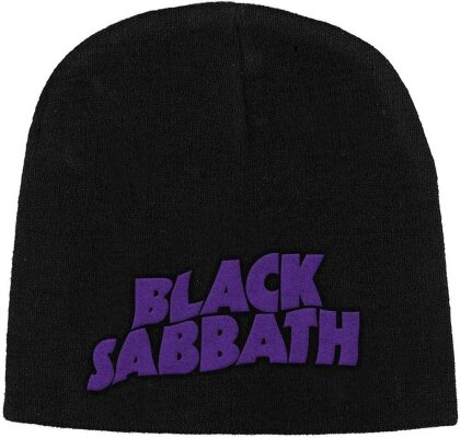 Black Sabbath Unisex Beanie Hat - Purple Logo