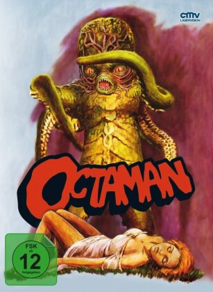 Octaman - Die Bestie aus der Tiefe (1971) (Cover B, Limited Edition, Mediabook, Blu-ray + DVD)