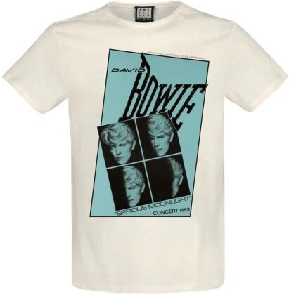David Bowie: Serious Moonlight Quad - Amplified Vintage T-Shirt