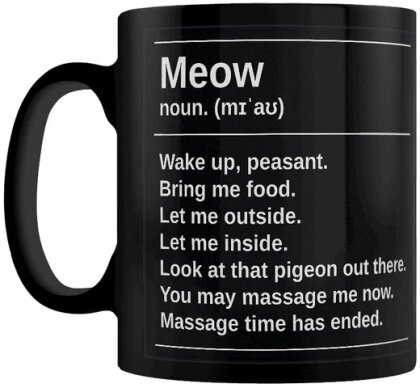 Meow Definition - Mug