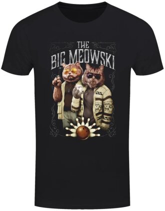 Horror Cats: The Big Meowski - Men's T-Shirt