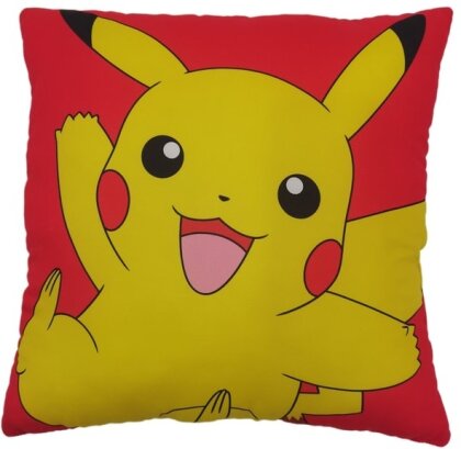 Coussin - Pikachu & Carapuce - Pokemon - 40x40 - Size 40x40