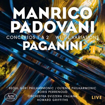 Niccolò Paganini (1782-1840), Boris Perrenoud, Howard Griffiths, Manrico Padovani, … - Concertos No.1 & 2 - Weigl Variations - Live Recordings