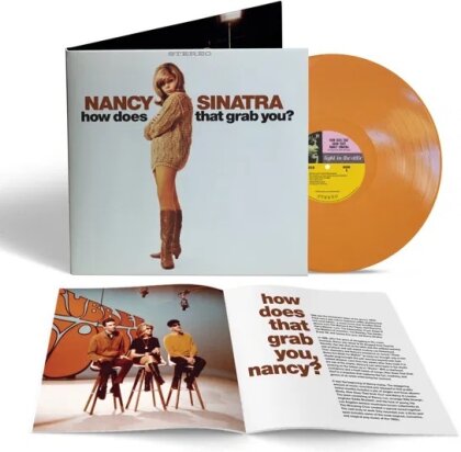 Nancy Sinatra - How Does That Grab You (2024 Reissue, Light In The Attic, Orange Vinyl, LP)