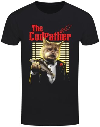 Horror Cats: The Codfather - Men's T-Shirt