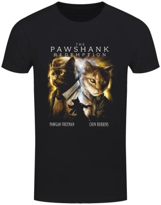 Horror Cats: The Pawshank Redemption - Men's T-Shirt