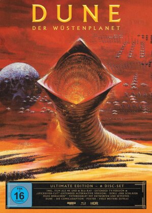 Dune - Der Wüstenplanet (1984) (Édition Ultime Limitée, Version Restaurée, 4K Ultra HD + 5 Blu-ray)