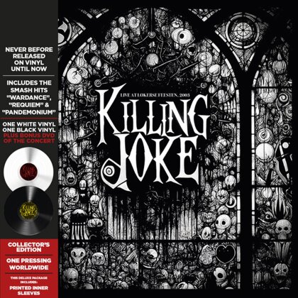 Killing Joke - Live At Lokerse Feesten, 2003 (Black/White, 2 LPs + DVD)