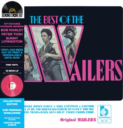 The Wailers - The Best Of The Wailers Beverley's Records (RSD 2024, Pink Vinyl, LP)