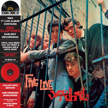 The Yardbirds - Five Live Yardbirds (RSD 2024, Red Vinyl, LP)