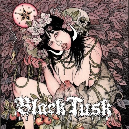 Black Tusk - Taste The Sin (2024 Reissue, Relapse, Limited Edition, White/Violet/Pink Splatter Vinyl, LP)