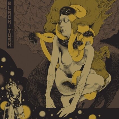 Black Tusk - Set The Dial (2024 Reissue, Relapse, Limited Edition, Bronw/White/Yellow/Black Vinyl, LP)