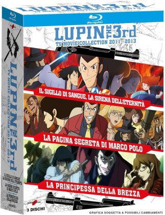 Lupin the 3rd - TV Movie Collection 2011-2013 (First Press Limited Edition, Edizione Integrale, 3 Blu-rays)