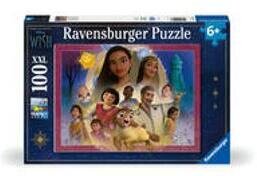 Ravensburger Kinderpuzzle 12001048 - Das Reich der Wünsche - 100 Teile XXL Disney Wish Puzzle für Kinder ab 6 Jahren
