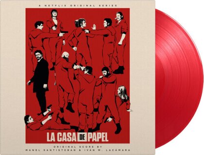 La Casa de Papel - OST (at the movies, Music On Vinyl, Red Vinyl, 2 LPs)