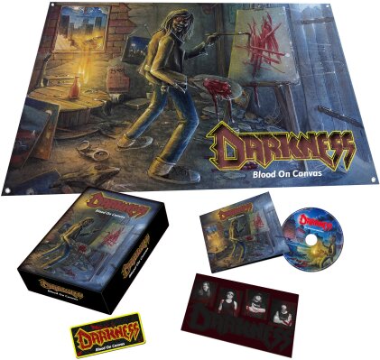 Darkness (Metal) - Blood On Canvas (Limited Boxset)