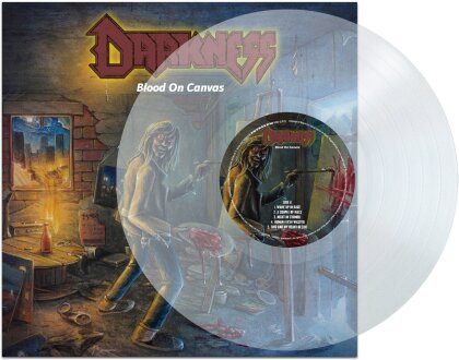Darkness (Metal) - Blood On Canvas (Limited Edition, Clear Vinyl, LP)